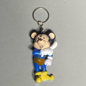 $5 ADD ON Vintage Mickey Mouse Plastic Key Chain